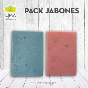 pack 60 jabones cuadrados
