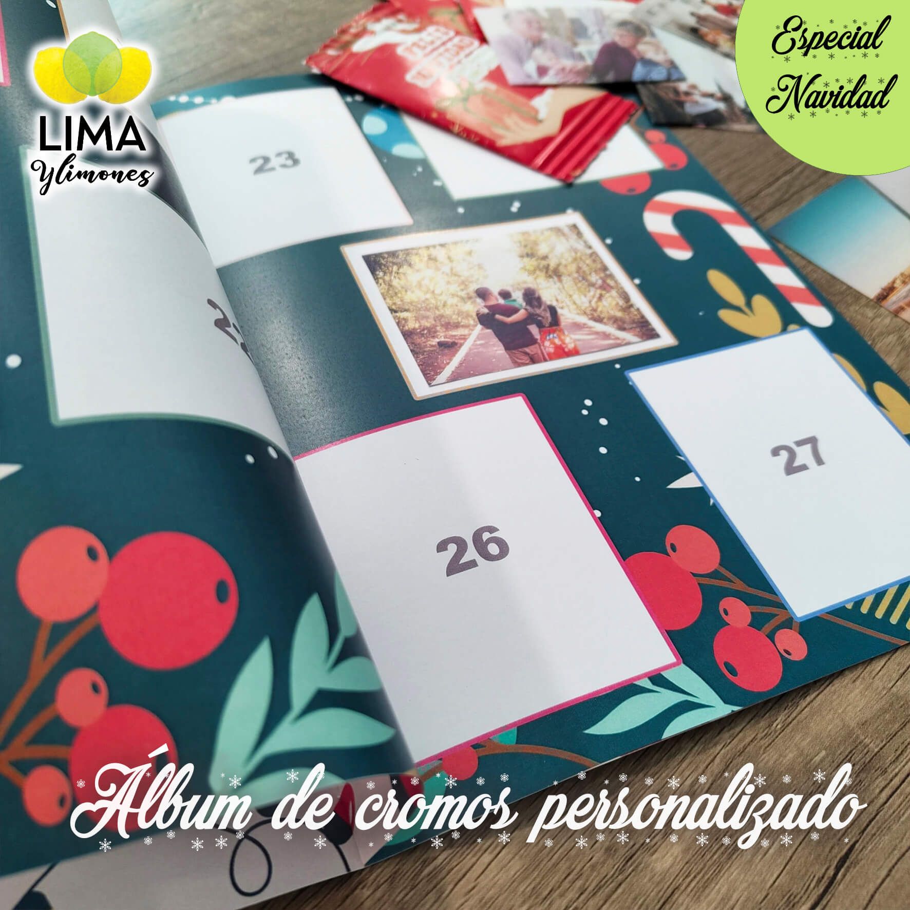 Álbum de cromos personalizado Especial Navidad - Imagen 5