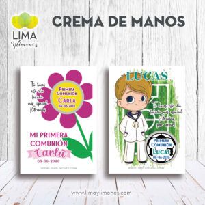Pack 20 tarritos de crema de manos personalizados