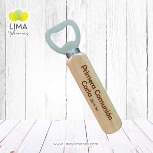 Pack 20 abridores de madera personalizados