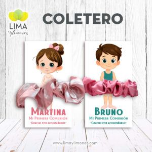 Pack 25 coleteros tutú personalizado